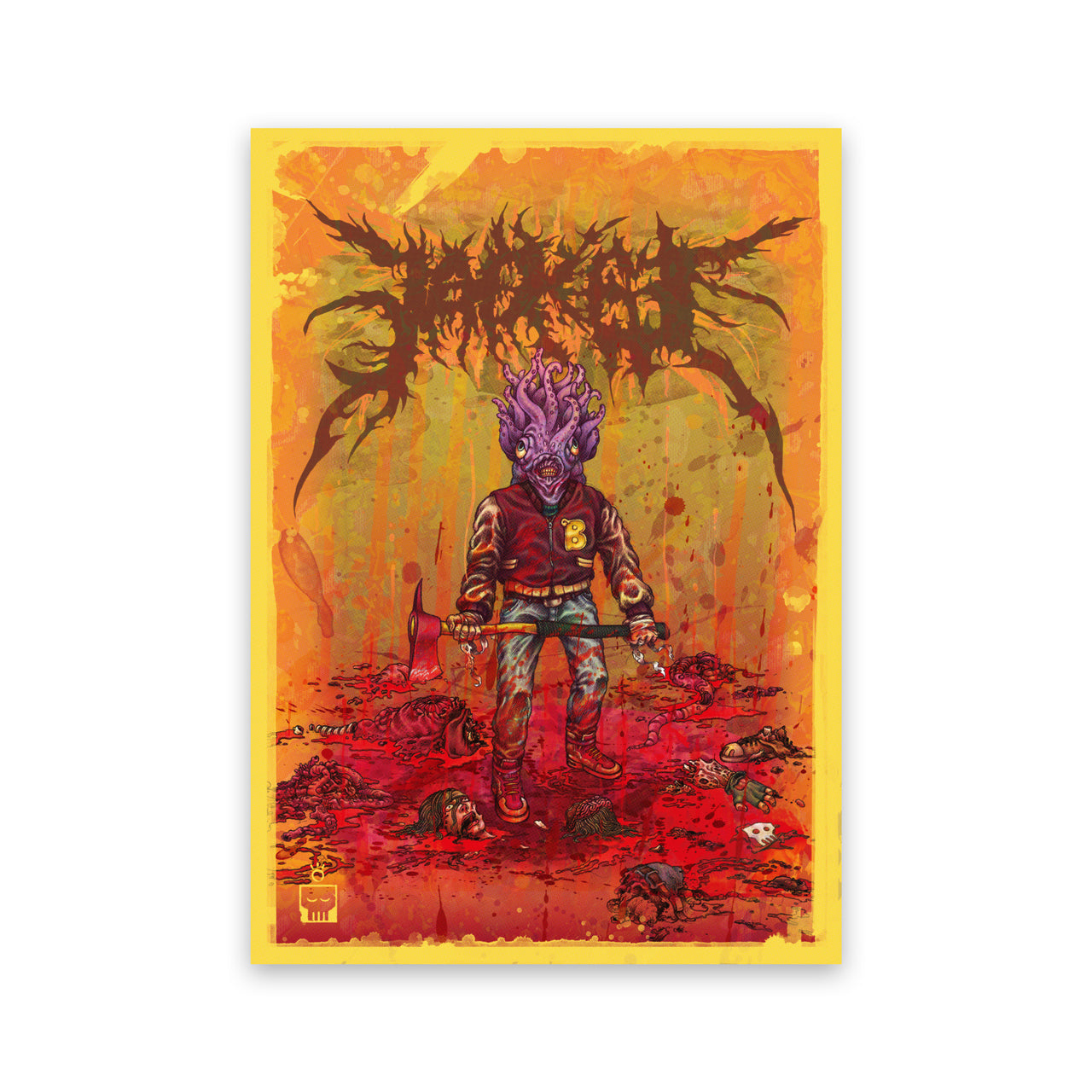 Hotline Miami - Jacket Art Print