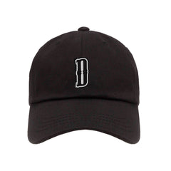 //merch.devolverdigital.com/cdn/shop/files/Big-D_Black-cap_FRONT-render_1024x1024.jpg?v=1709056437 Devolver The Paul Dad Hat (Black)