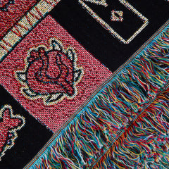 //merch.devolverdigital.com/cdn/shop/files/COTL-blanket-throw_View-4_1024x1024.jpg?v=1693389837 Cult of The Lamb Blanket - The One Who Waits
