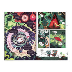 //merch.devolverdigital.com/cdn/shop/files/COTL_Pilgrim-Comic-Book_DLX-RENDER-7_1024x1024.jpg?v=1727093074 Cult of the Lamb: Pilgrim (Hardcover Deluxe Edition Book)