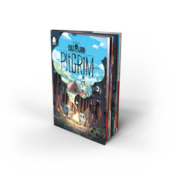 //merch.devolverdigital.com/cdn/shop/files/COTL_Pilgrim-Comic-Book_LTD-RENDER-2_1024x1024.jpg?v=1726670448 Cult of the Lamb: Pilgrim (Hardcover Deluxe Edition Book)