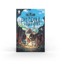 //merch.devolverdigital.com/cdn/shop/files/COTL_Pilgrim-Comic-Book_STD-RENDER-1_1024x1024.jpg?v=1726669609 Cult of the Lamb: Pilgrim (Paperback Edition Book)