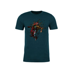 Hotline Miami – Exploding Jacket T-shirt (color)