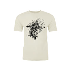 Hotline Miami – Exploding Jacket T-shirt (B&W)