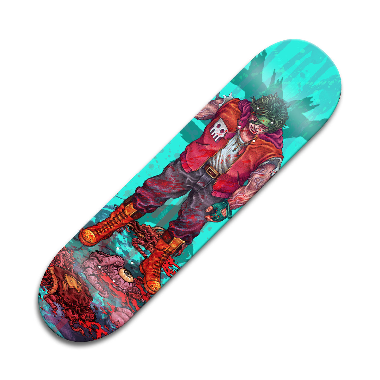 Hotline Miami - Biker Skateboard Deck