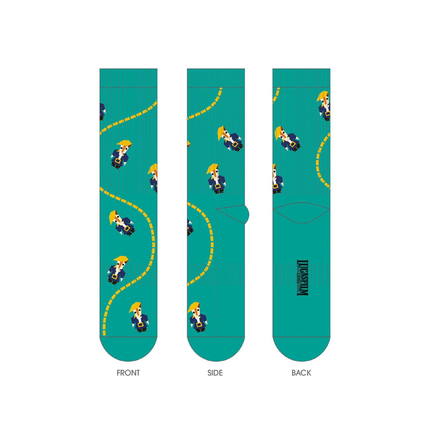 Return to Monkey Island - Guybrush Socks (Green)