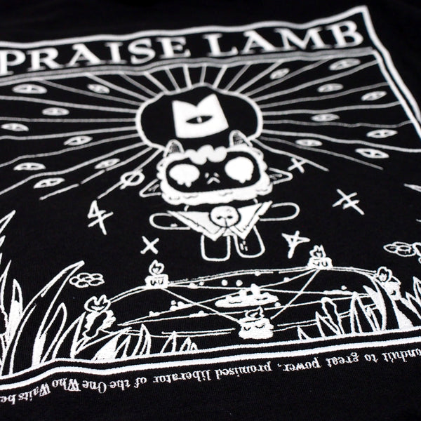 Cult Of The Lamb Praise Lamb Hoodie (Black) – Devolver Digital