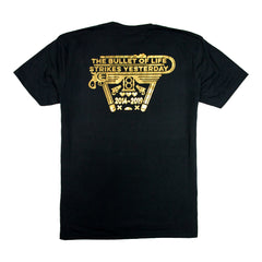 //merch.devolverdigital.com/cdn/shop/products/StrikesTesterday-Back-Web_1024x1024.jpg?v=1585814332 Enter The Gungeon: Yesterday Strikes T-Shirt