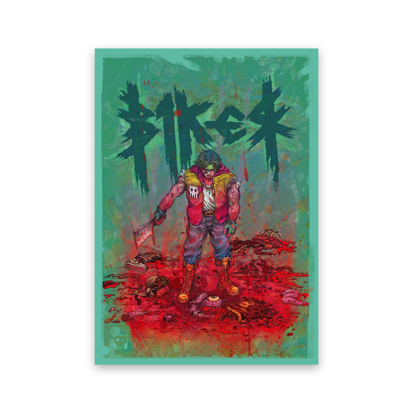 Hotline Miami - Biker Art Print