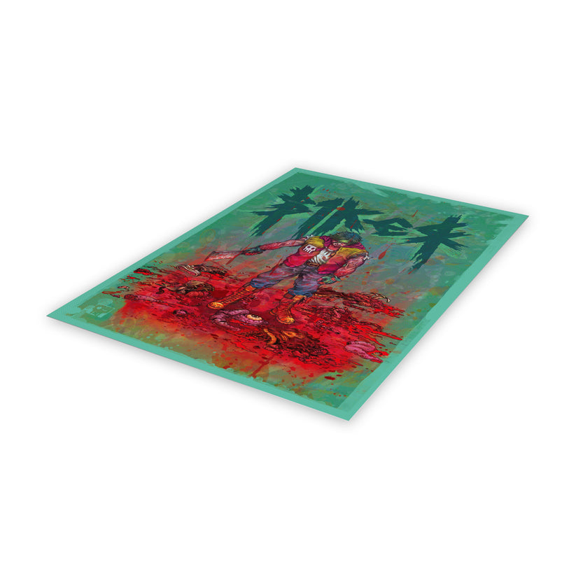 Hotline Miami - Biker Art Print – Devolver Digital
