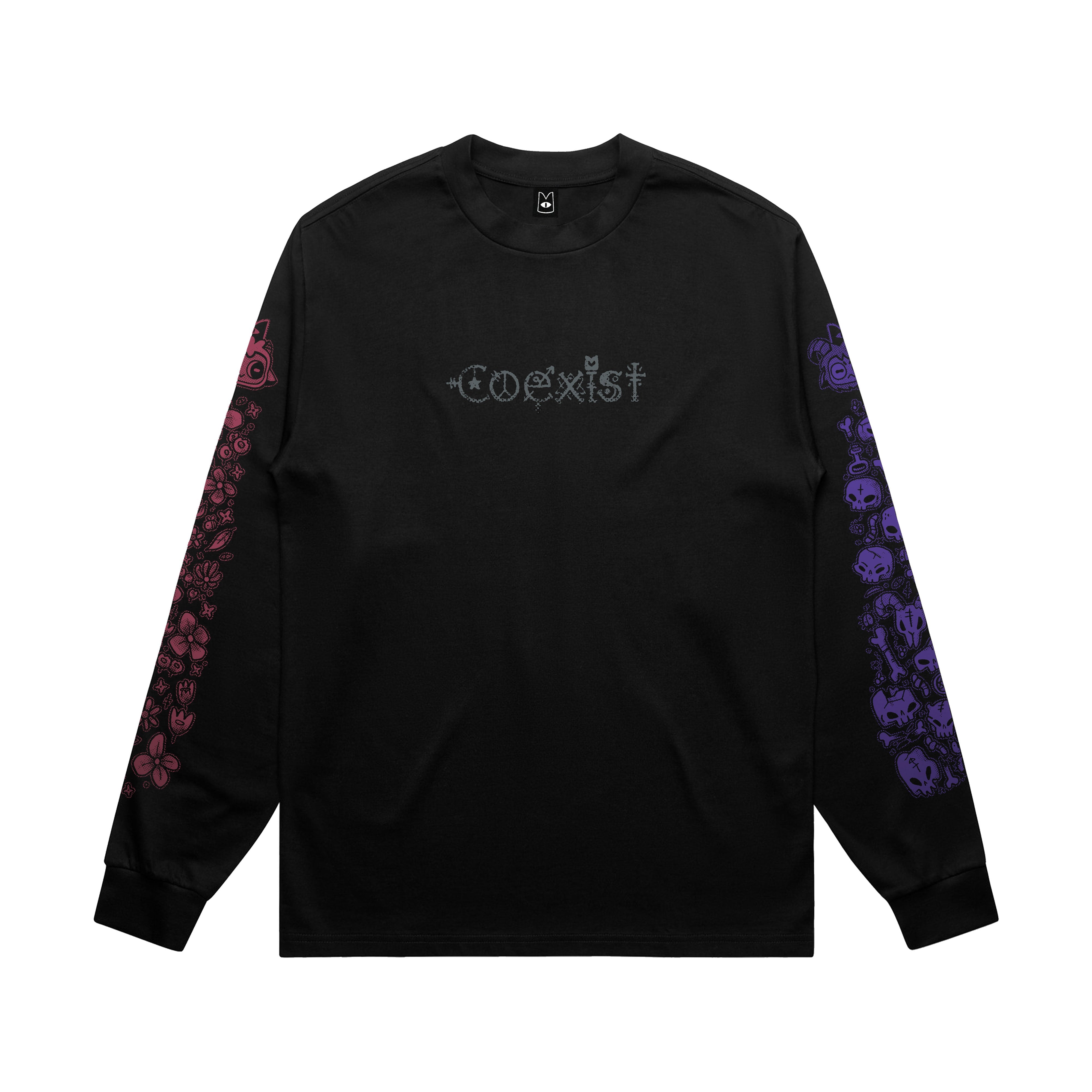 ミュージシャン LONG T-SHIRT Coexist-long-sleeve-tshirt---