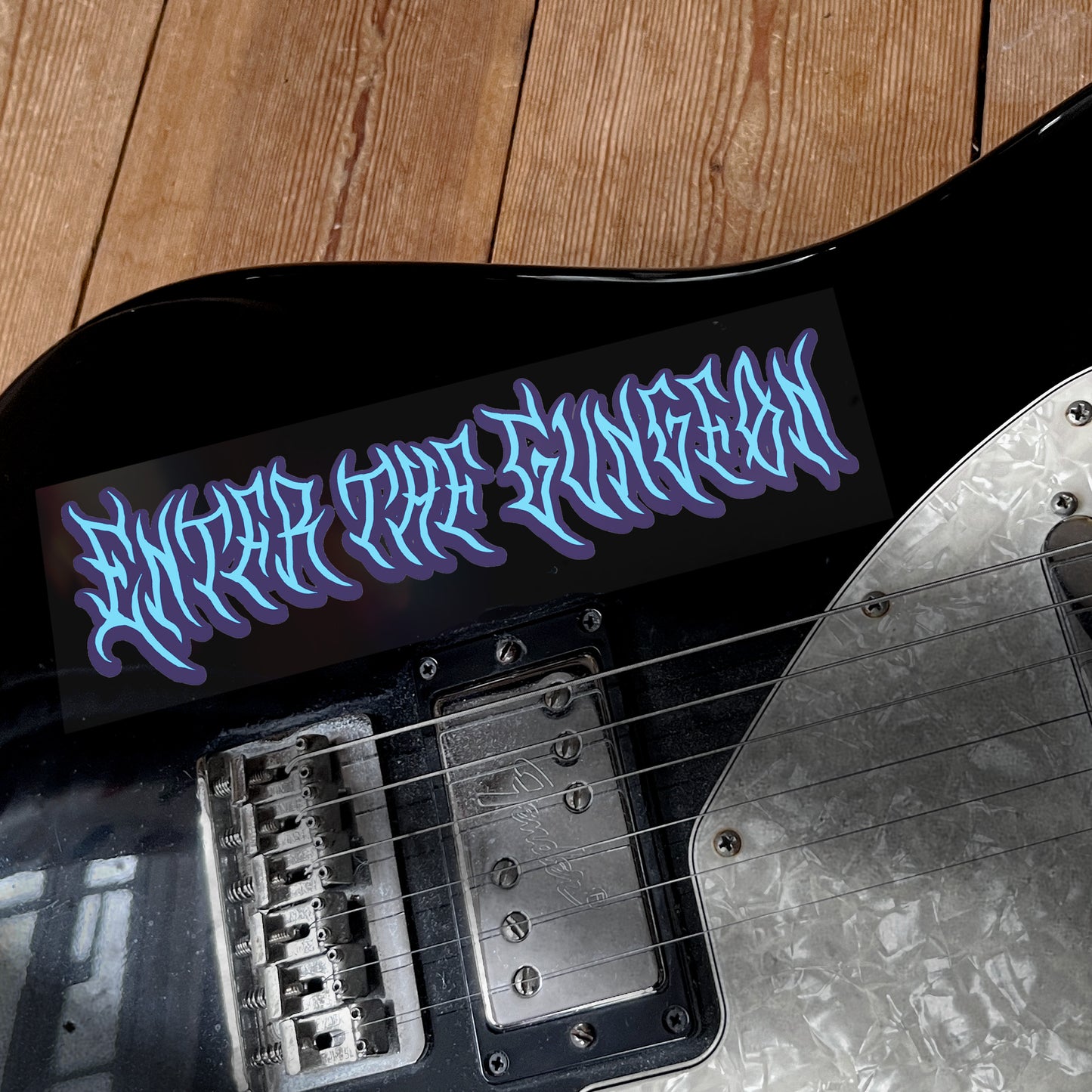 Enter the Gungeon Anniversary Logo Sticker