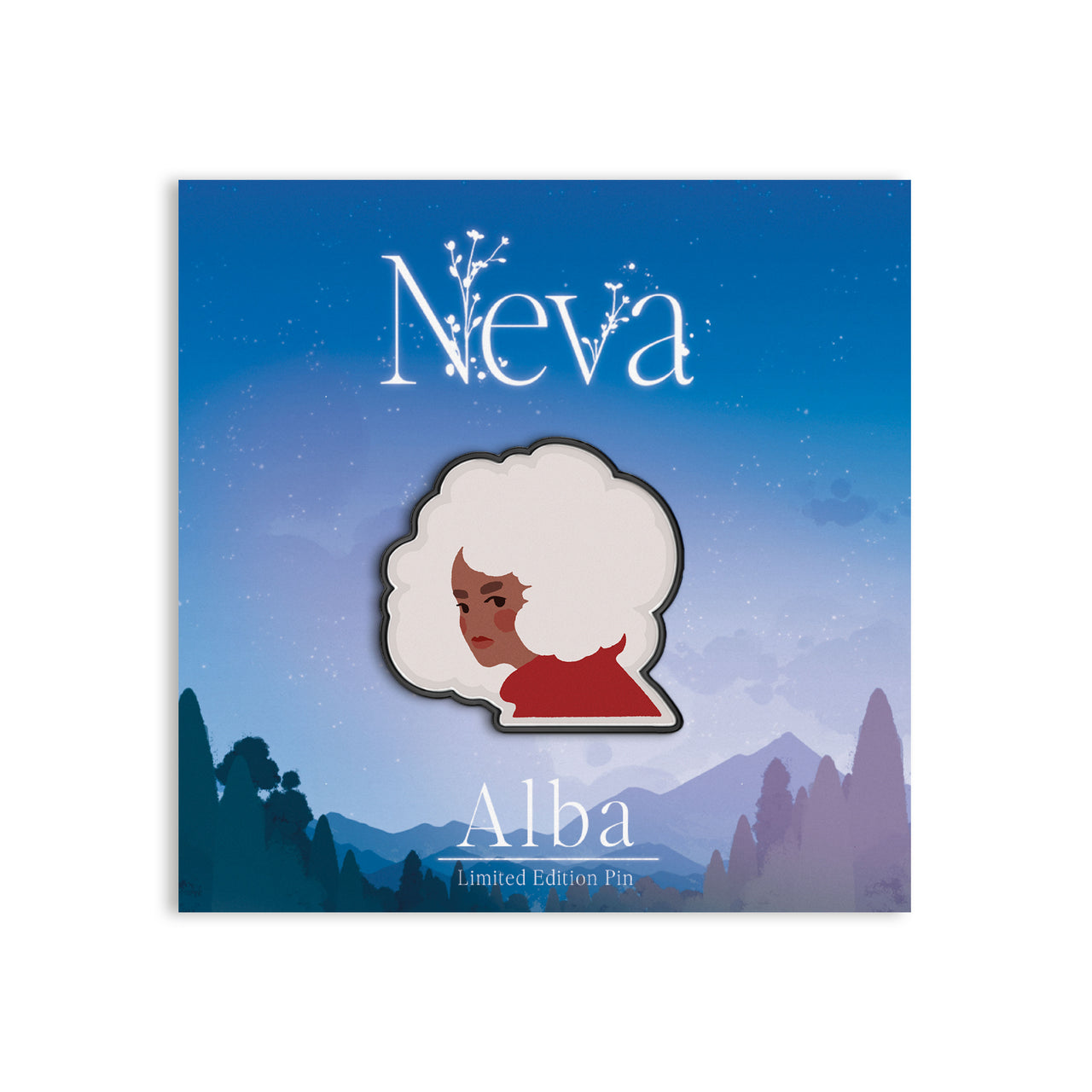 Neva Enamel Pin Badge - Alba