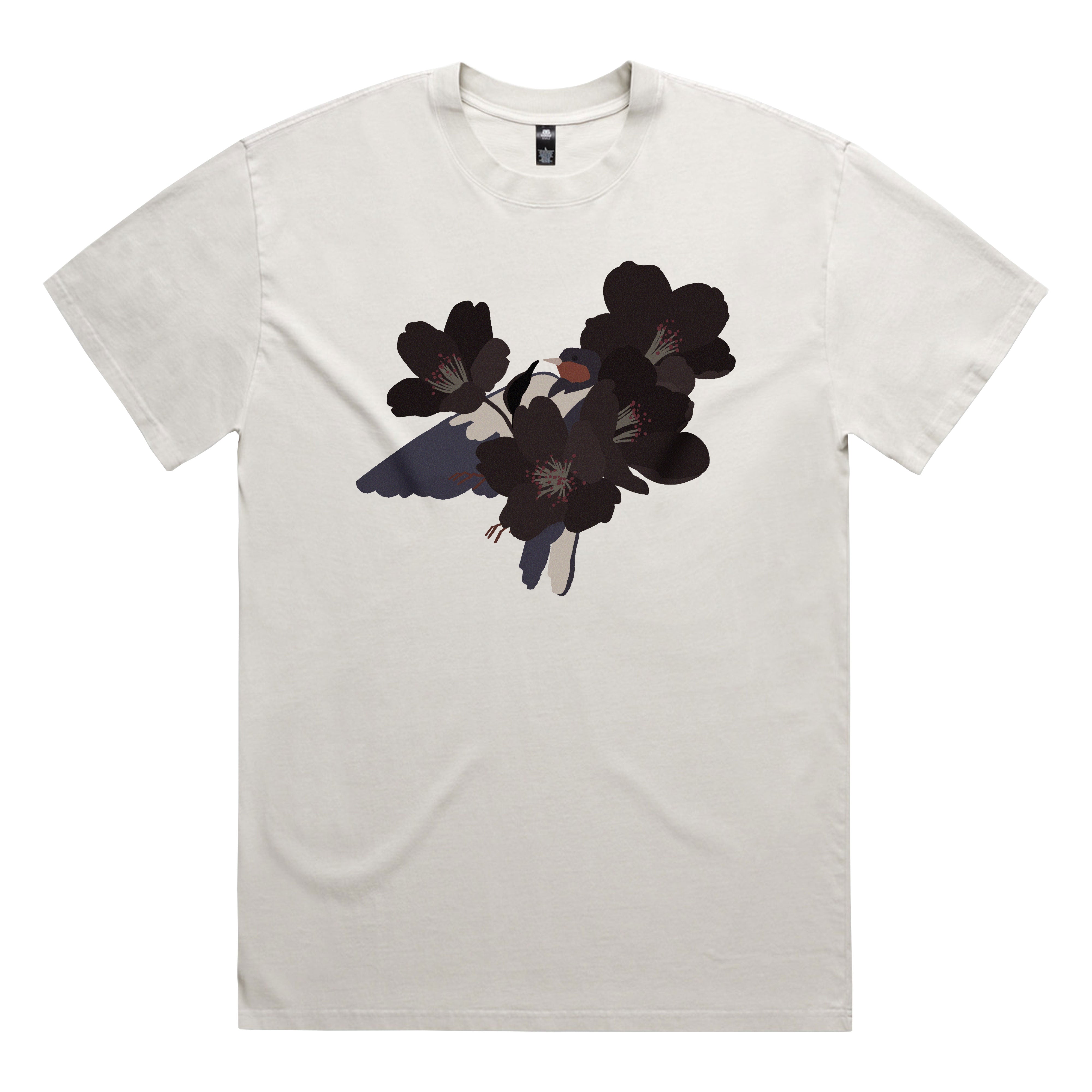 Neva Tshirt - Corruption (Faded Bone) – Devolver Digital Neva Tshirt - Corruption (Faded Bone) – Devolver Digital