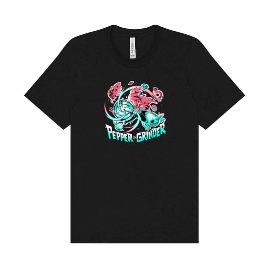 Pepper Grinder Drill Rush T-Shirt (Black)