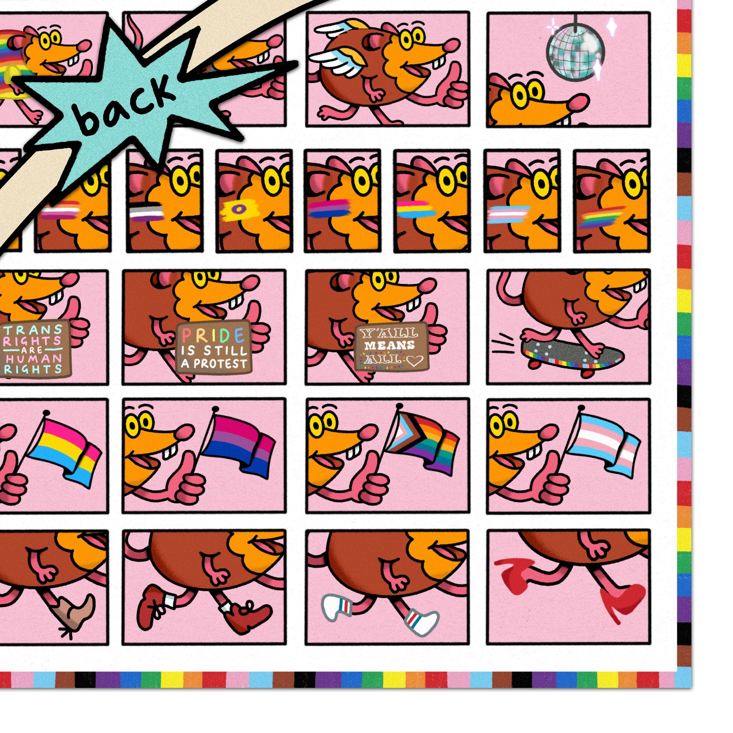 Devolver Y'all Means All Sticker Sheet