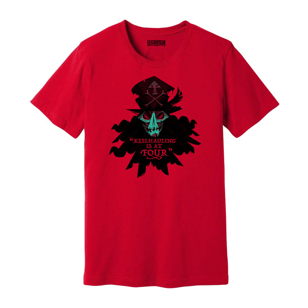Return to Monkey Island - LeChuck Quote T-shirt (Red)