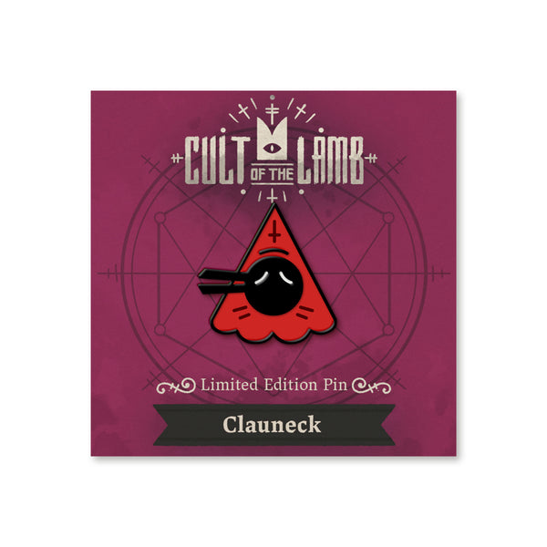 Cult of the Lamb Clauneck Enamel Pin