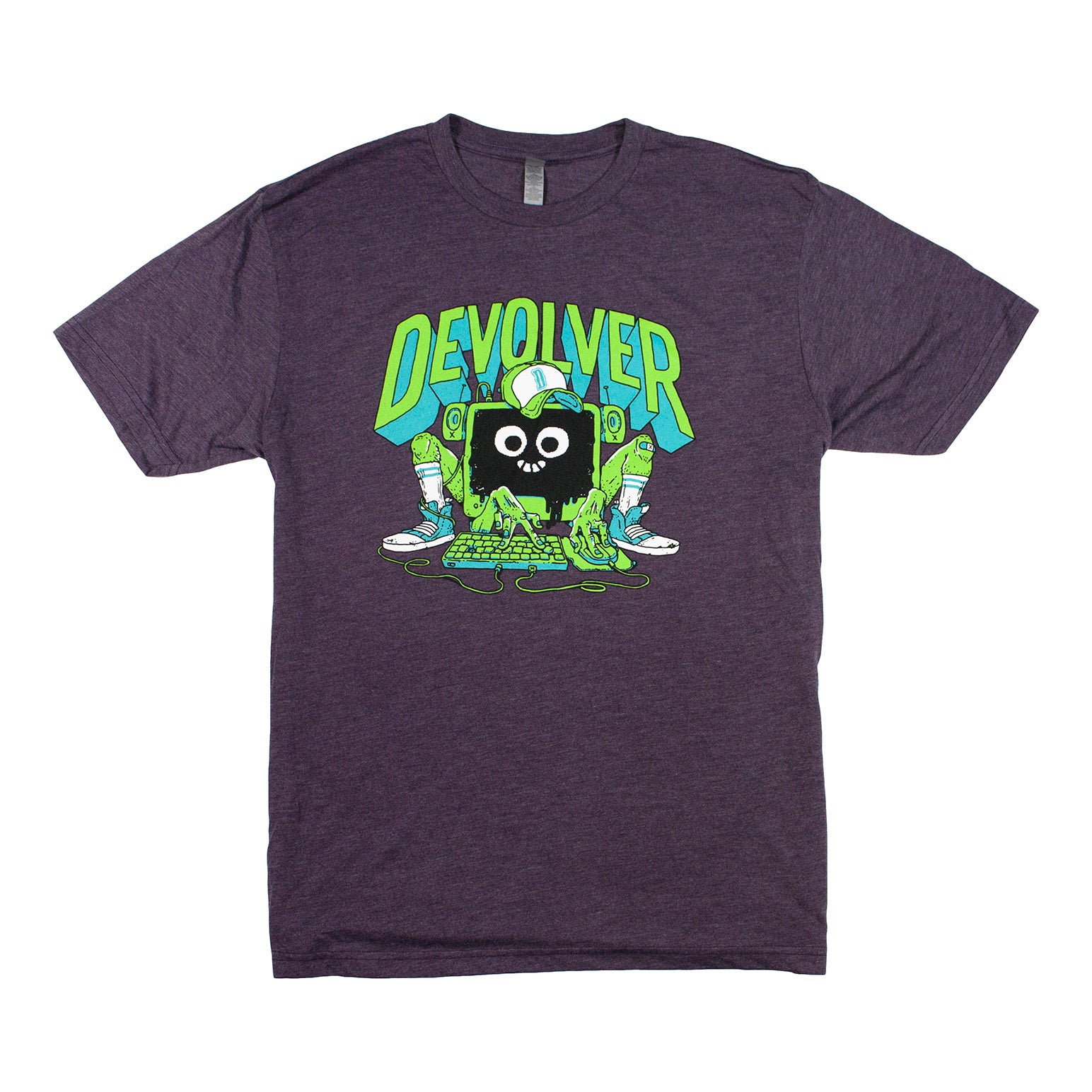 Computer T-Shirt (Purple) – Devolver Digital