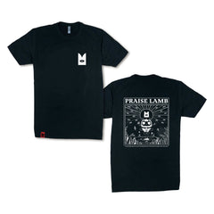 Cult of the Lamb Praise Lamb T-Shirt (Black)