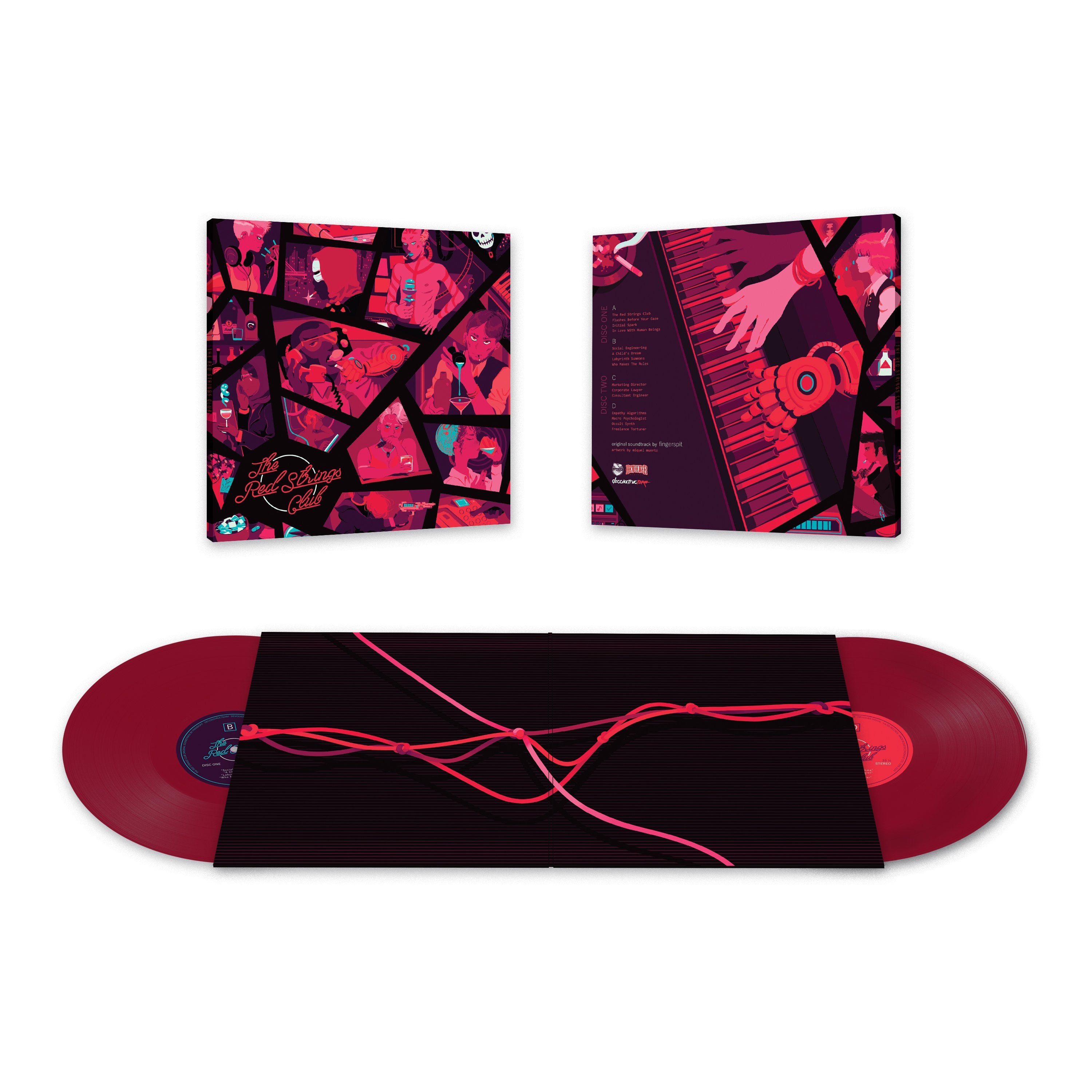 The Red Strings Club (Deluxe Double Vinyl) – Devolver Digital