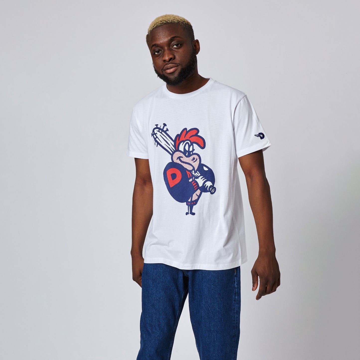 DAC Rooster T-Shirt (Crisp White)